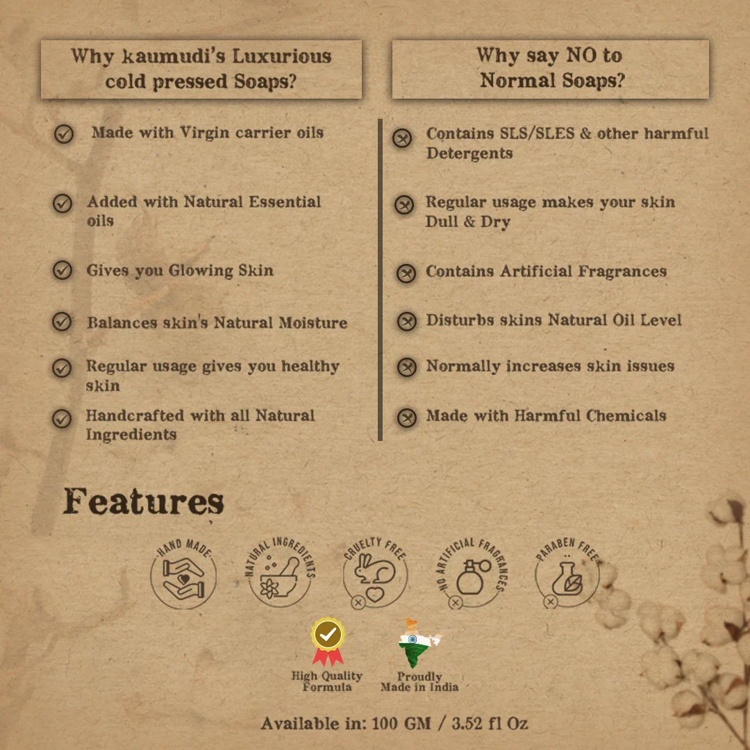 Clarifying Silk Soap with Lakshadi Tailam & Rare Herbs - Image 4