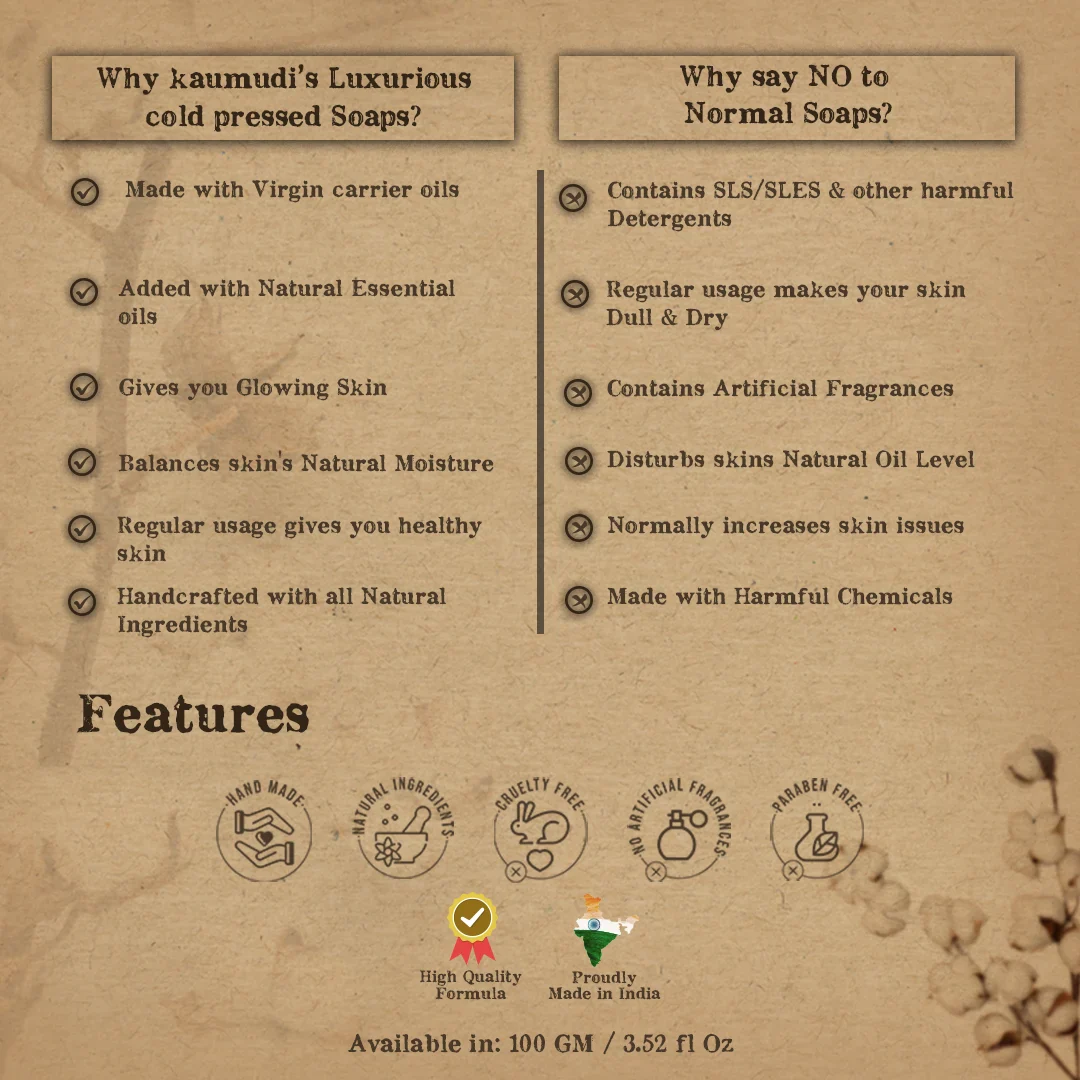 Skin Brightening Silk Soap With Turmeric & Myrrh - Image 4